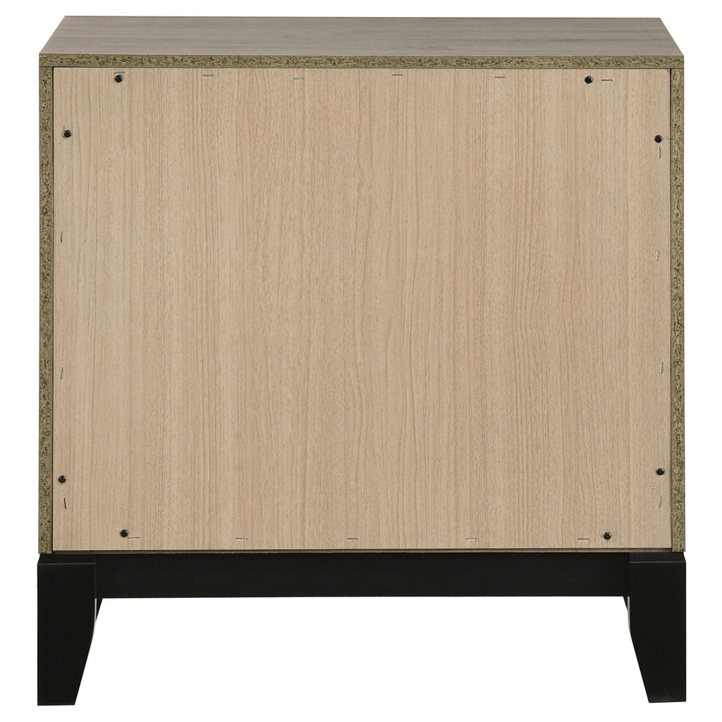 Watson 2-drawer Nightstand Bedside Table Light Taupe
