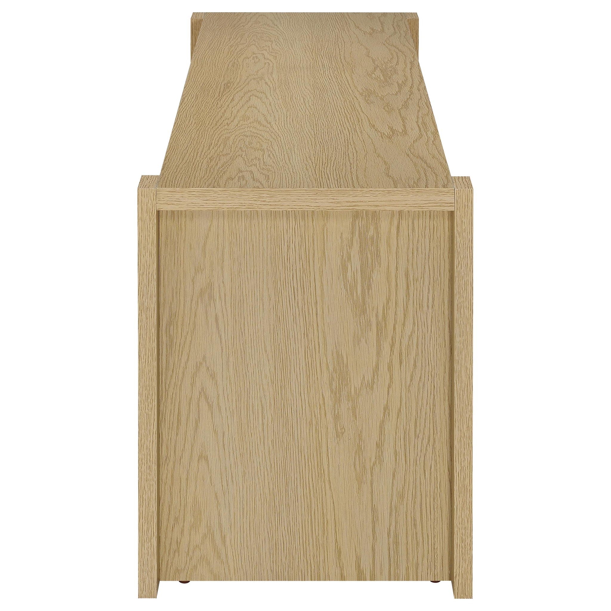 Laurelton 3-piece Entertainment Center TV Stand Light Oak