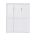 Queen Murphy Bed, Foldable Wall Bed, Space Saving Design For Bedrooms - White