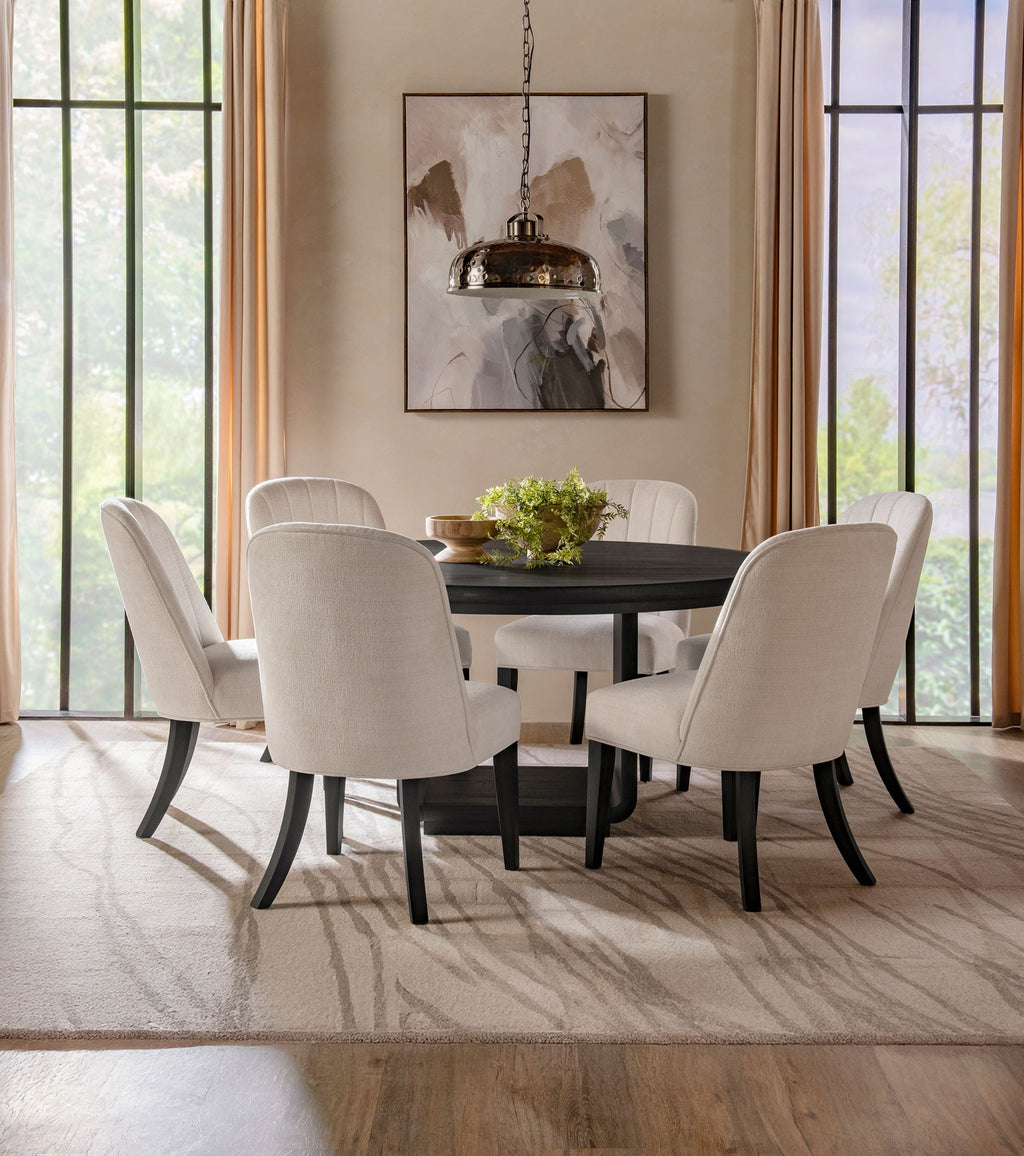 Adina Upholstered Dining Side Chair Barley (Set of 2)