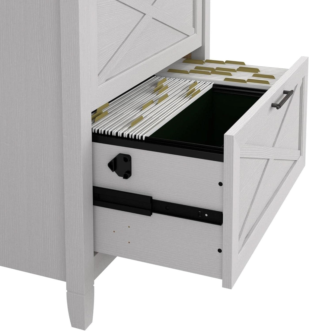 Key West Lateral File Cabinet 2 Drawer Modern Farmhouse
