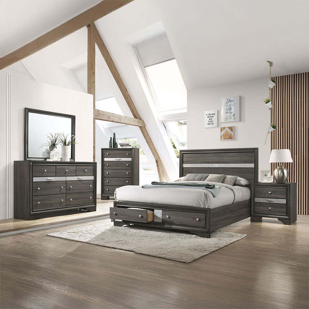 Naima - Bed w/Storage