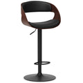 Archer - Adjustable Swivel Bar Stool - Black