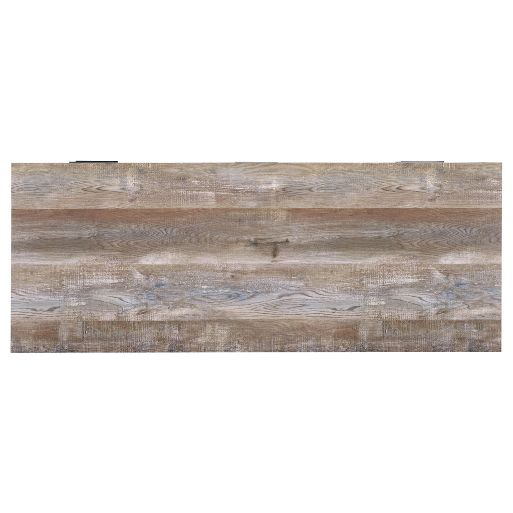 Azura - 4 Drawer Office Desk - Oak