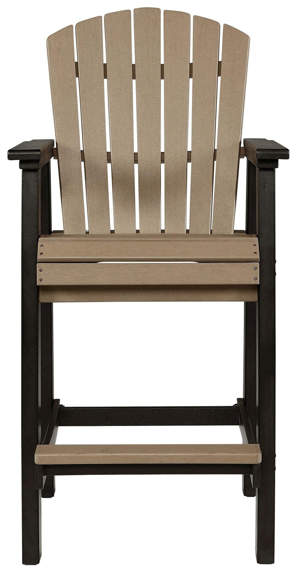 Fairen Trail - 5 Pc. - Dining Set with 4 Chairs - Black / Driftwood