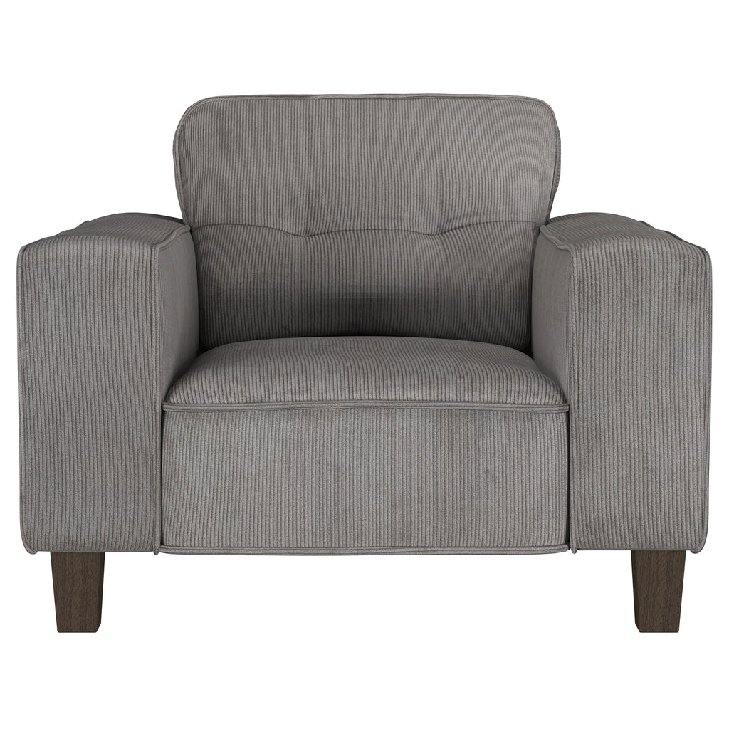 Dana - Track Arm Tufted Accent Chair