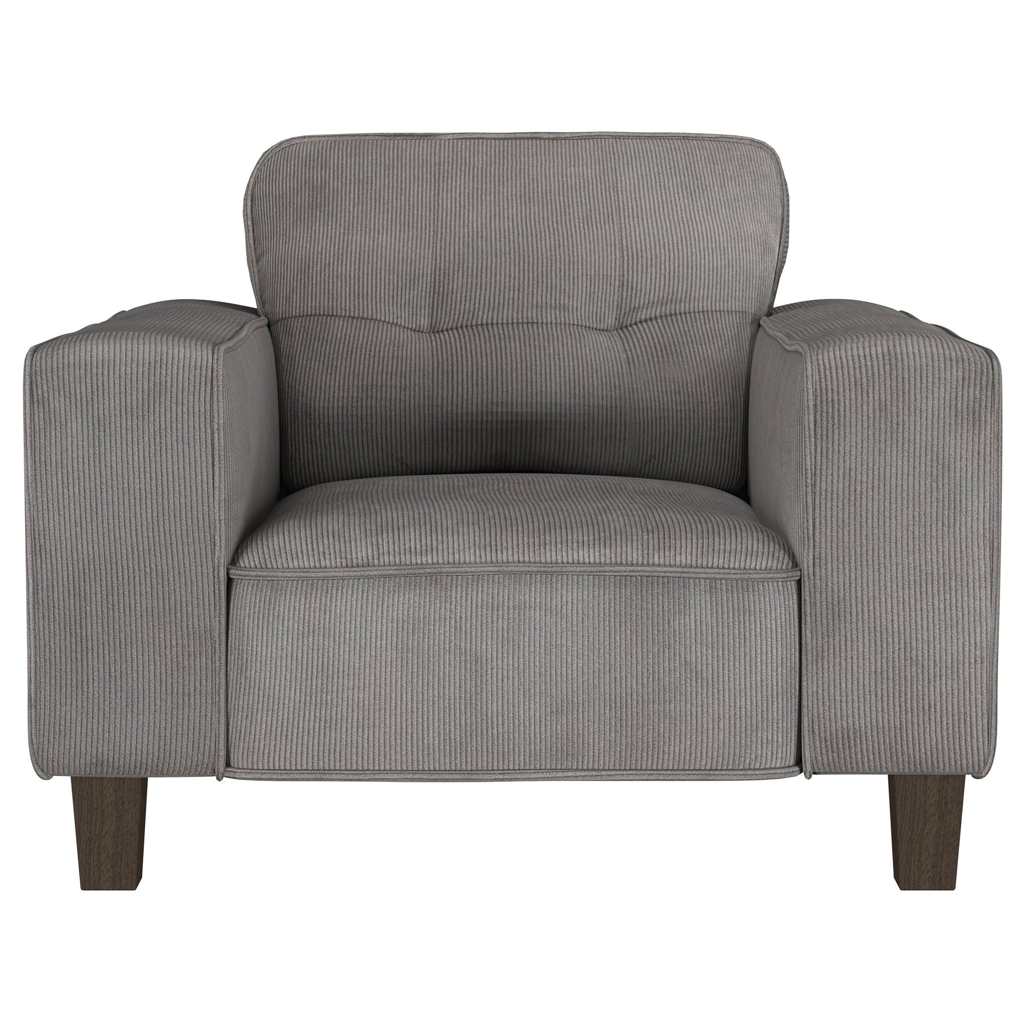 Dana - Track Arm Tufted Accent Chair