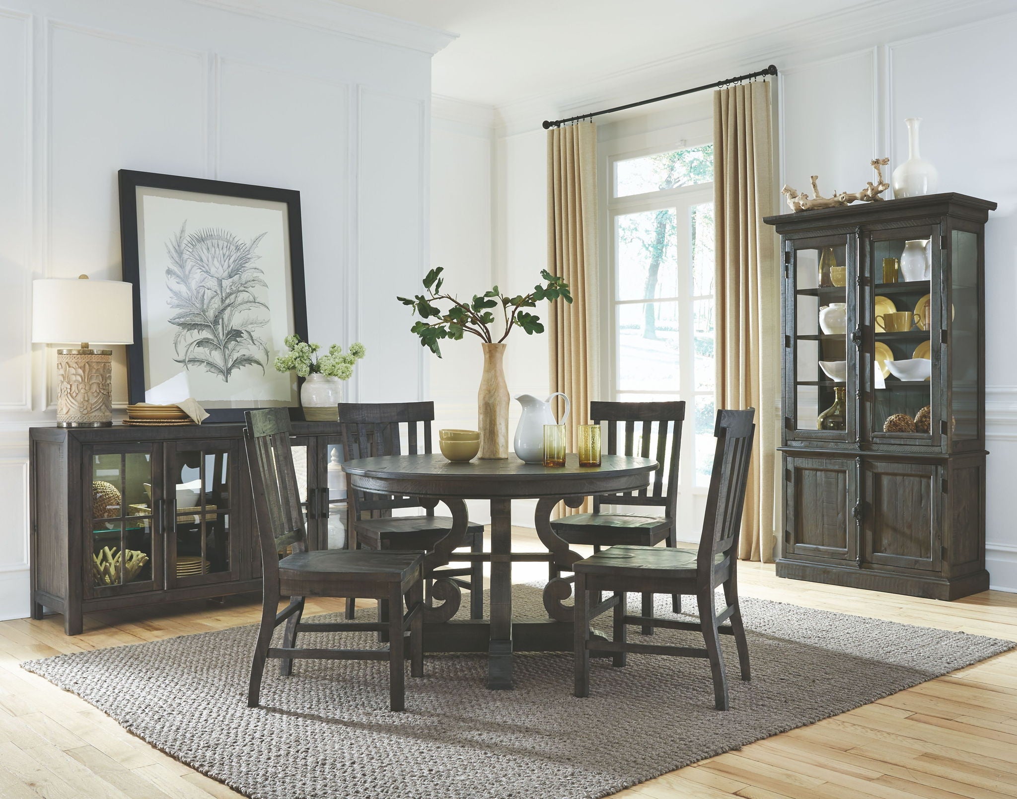 Bellamy - Dining Side Chair (Set of 2) - Peppercorn