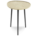 Tanner - Metal Side Table - Gold