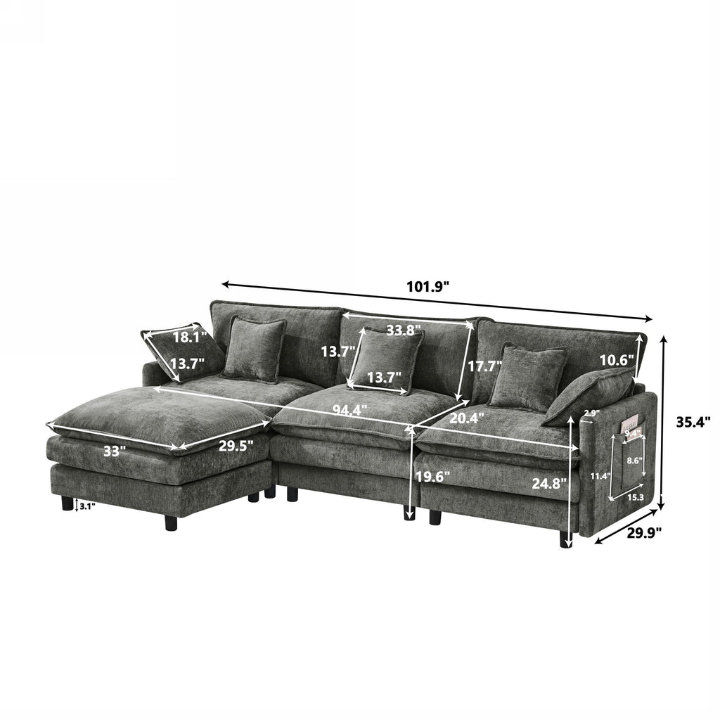 Sofa With Modular Design