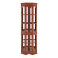 Corner Curio Cabinet With 5 Shelves And Lighting System (E26 Light Bulb Not Included)