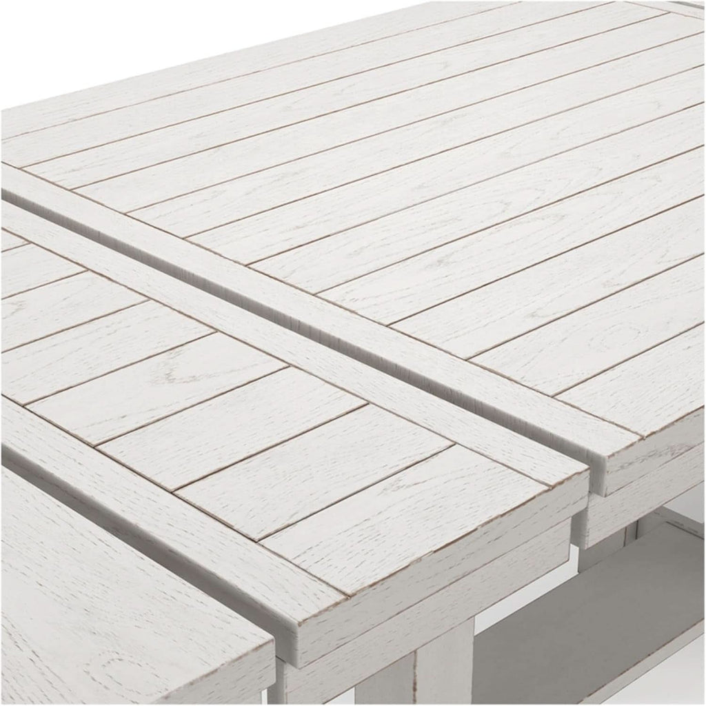 Robbinsdale Counter Height Dining Extension Table 42W 86D White