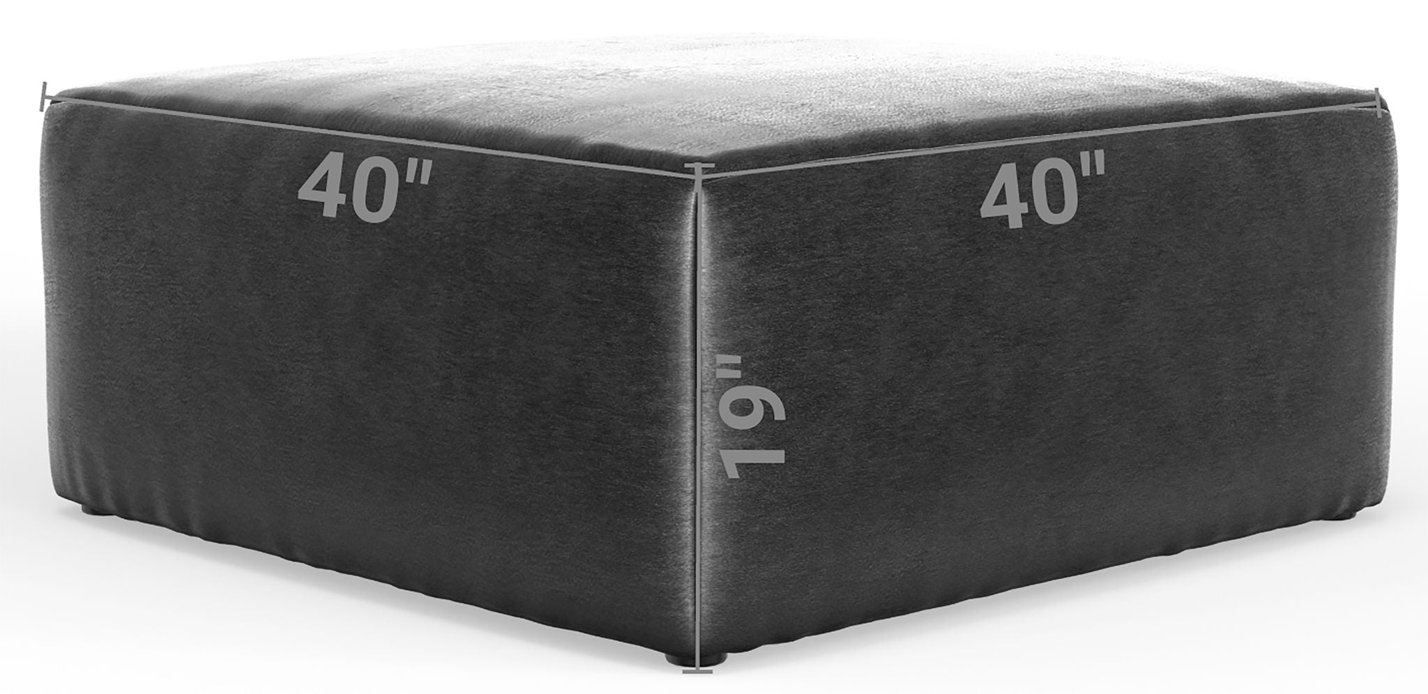 Remington - Cocktail Ottoman