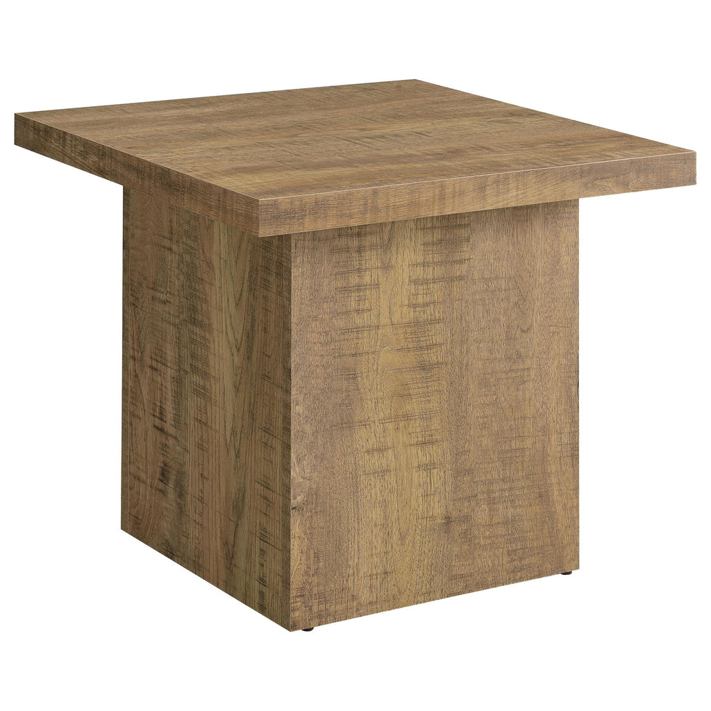 Devar 2-piece Square Coffee and End Table Set Mango