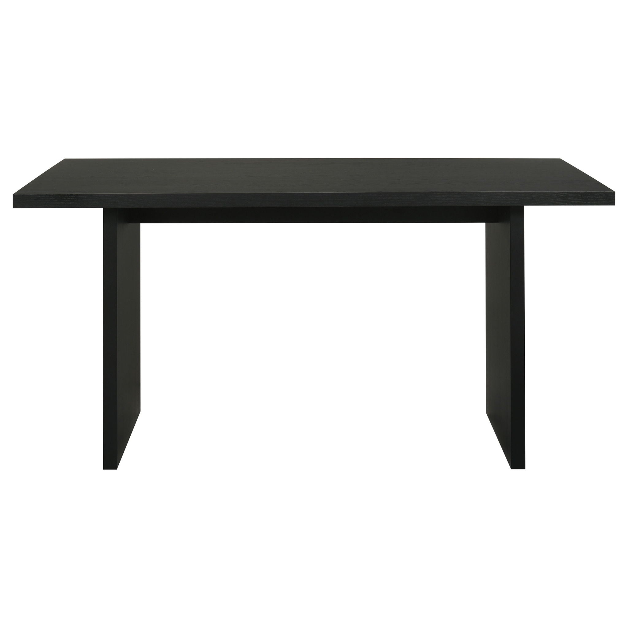 Decker 70-inch Rectangular Wood Counter Height Dining Table Black