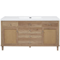 Modern Bathroom Vanity With Sink, Soft Close Drawers