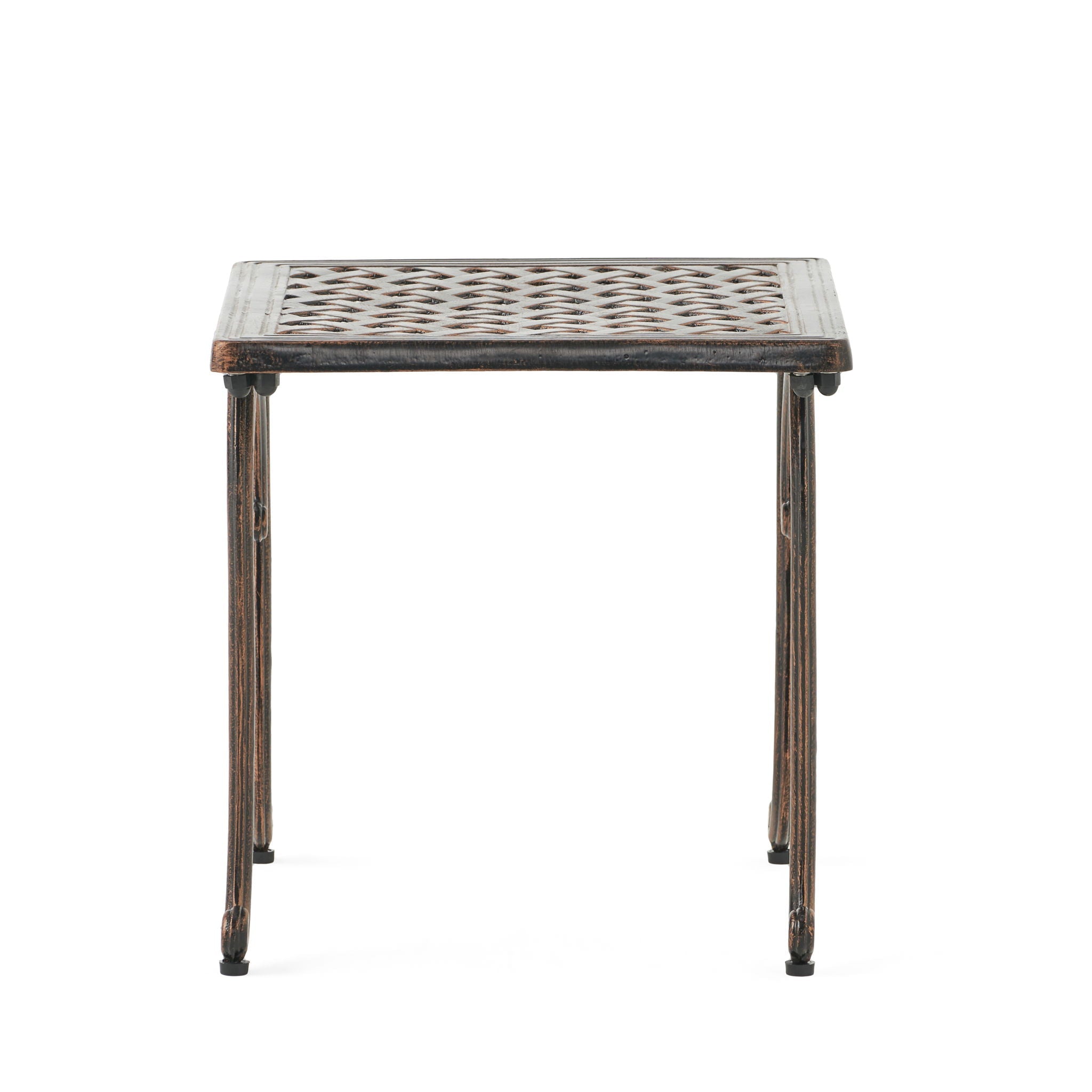 Laughlin - Traditional Style Cast End Table Set - Antique Espresso