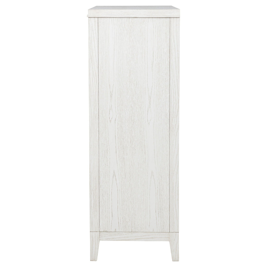 Marielle 5-drawer Bedroom Chest Distressed White