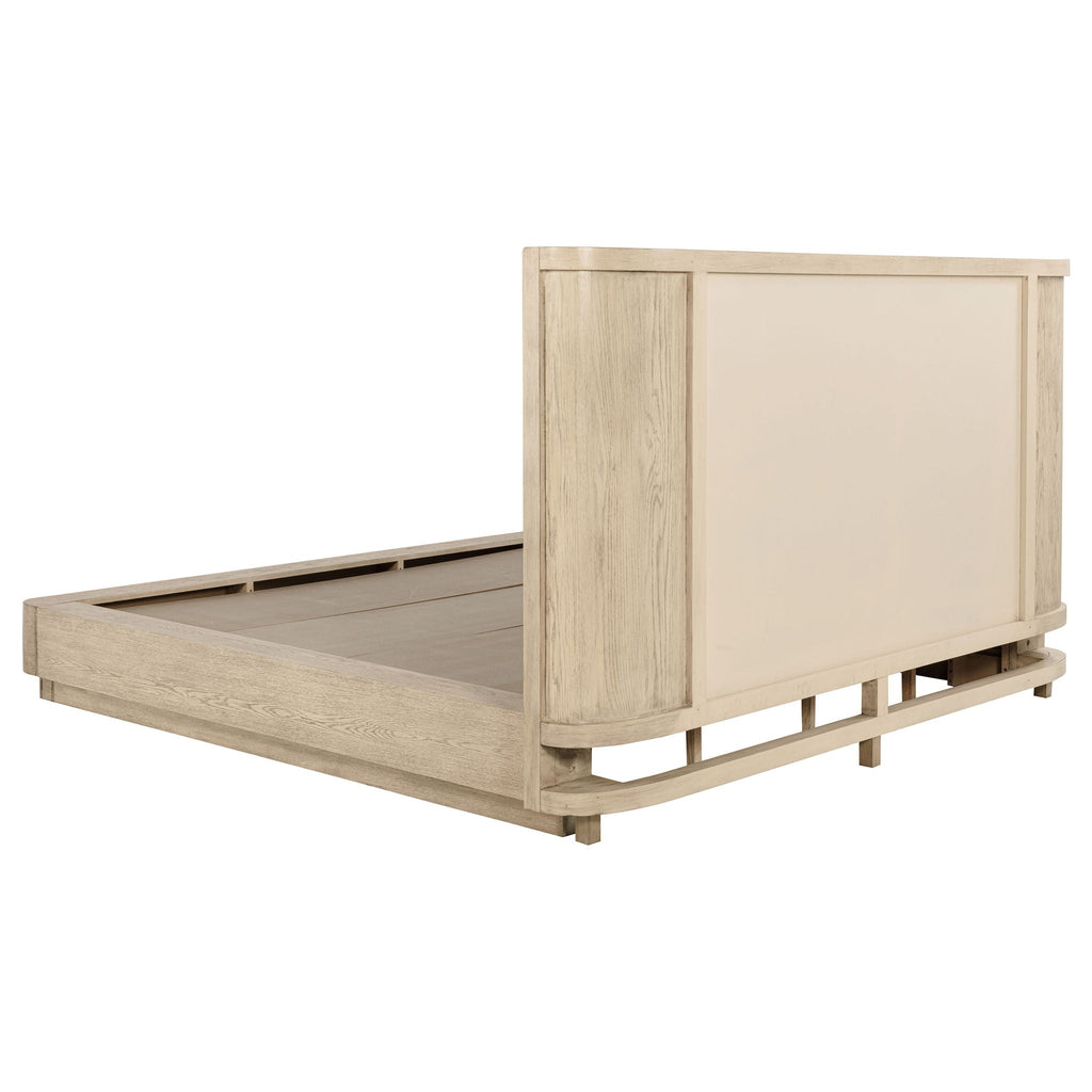 Kailani 4-piece Queen Bedroom Set Beige Oak