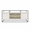 Camley - Media Console TV Stand - White