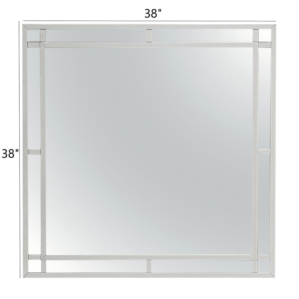 Madison - Mirror - Silver Champagne