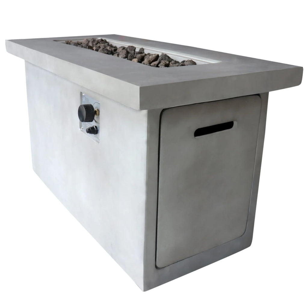 Propane / Gas Outdoor Fire Pit Table Durable Construction