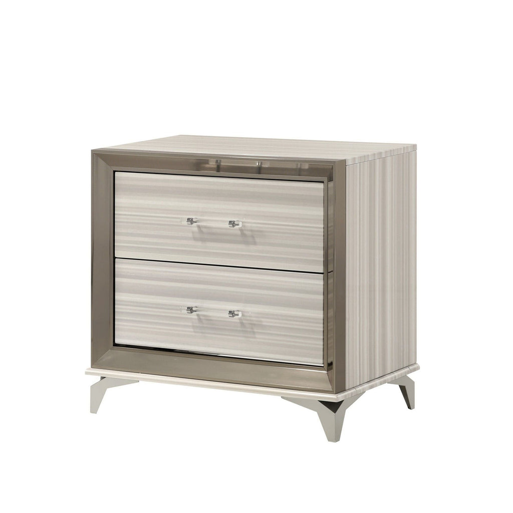 Star - 5 Pieces Bedroom Set Modern Design With LED