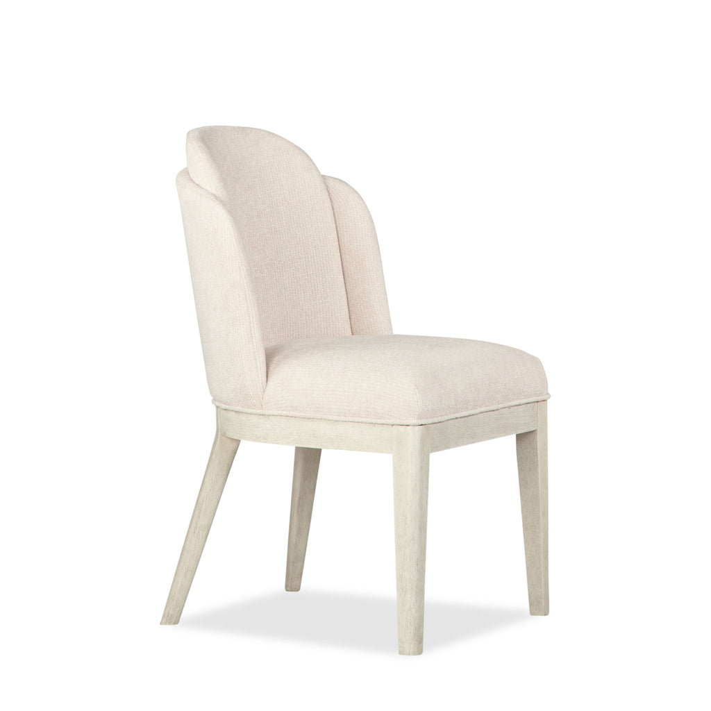 Lorelei - Upholstered Host Chair (Set of 2) - Misty Cloud