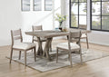 Cornelia 5-piece Rectangular Dining Table Set Coastal Grey