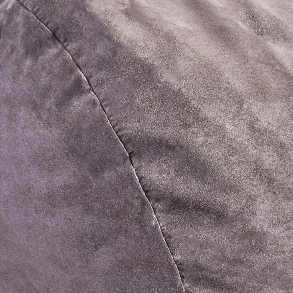 Michael - Modern Cylindrical Suede Bean Bag Chair