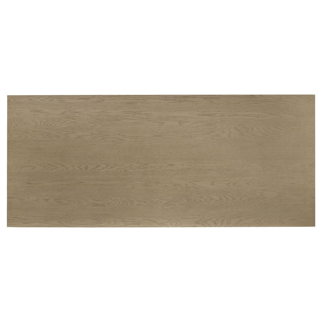 Decker 82-inch Rectangular Wood Dining Table Natural Oak