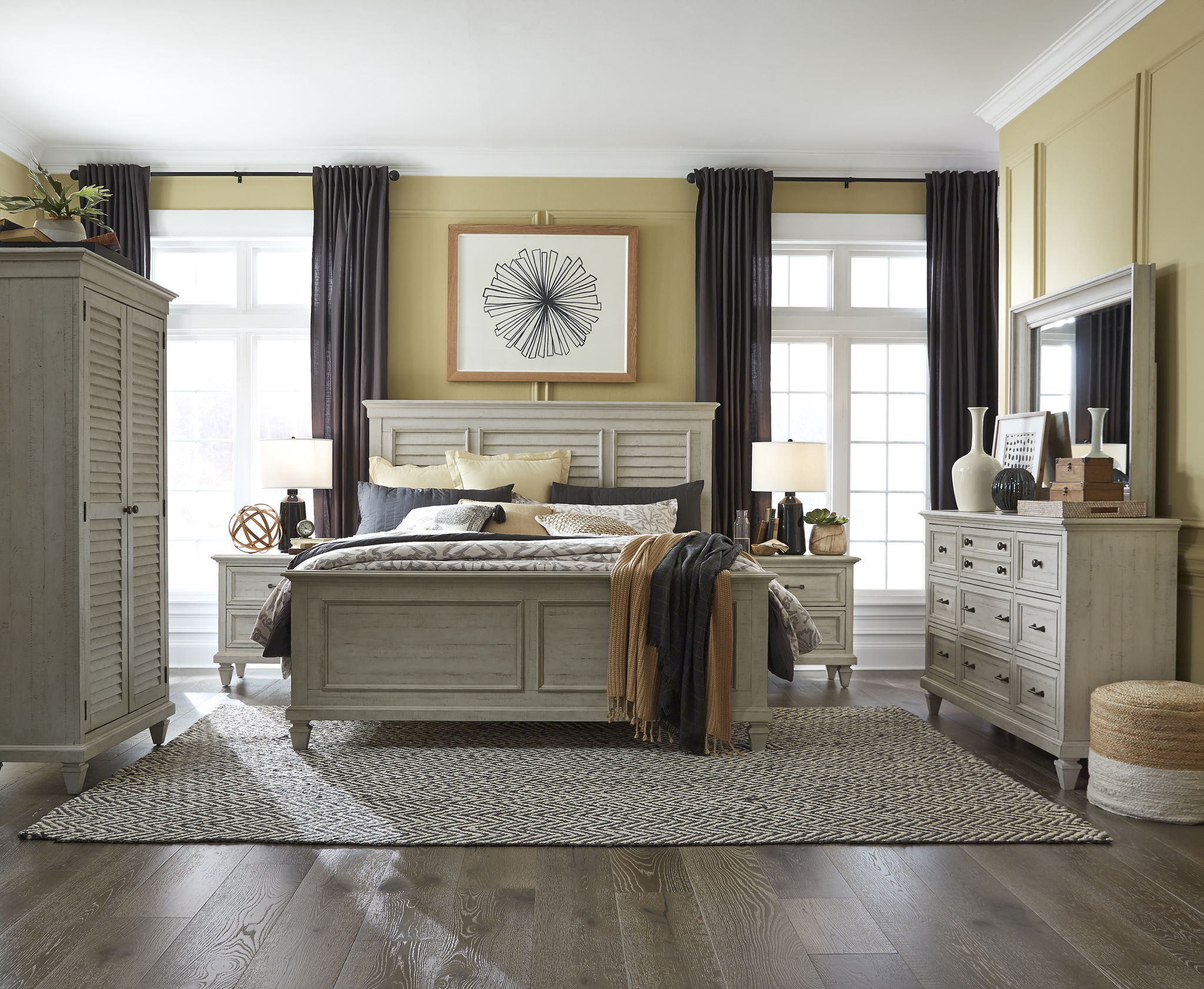 Newport - Shutter Panel Bed