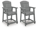 Sanctuary Beach - Barstool (Set of 2) - Dark Gray