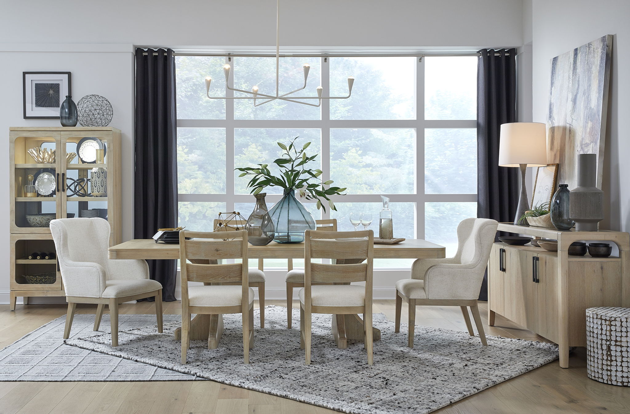 Somerset - Sideboard - Butternut and Omari Natural
