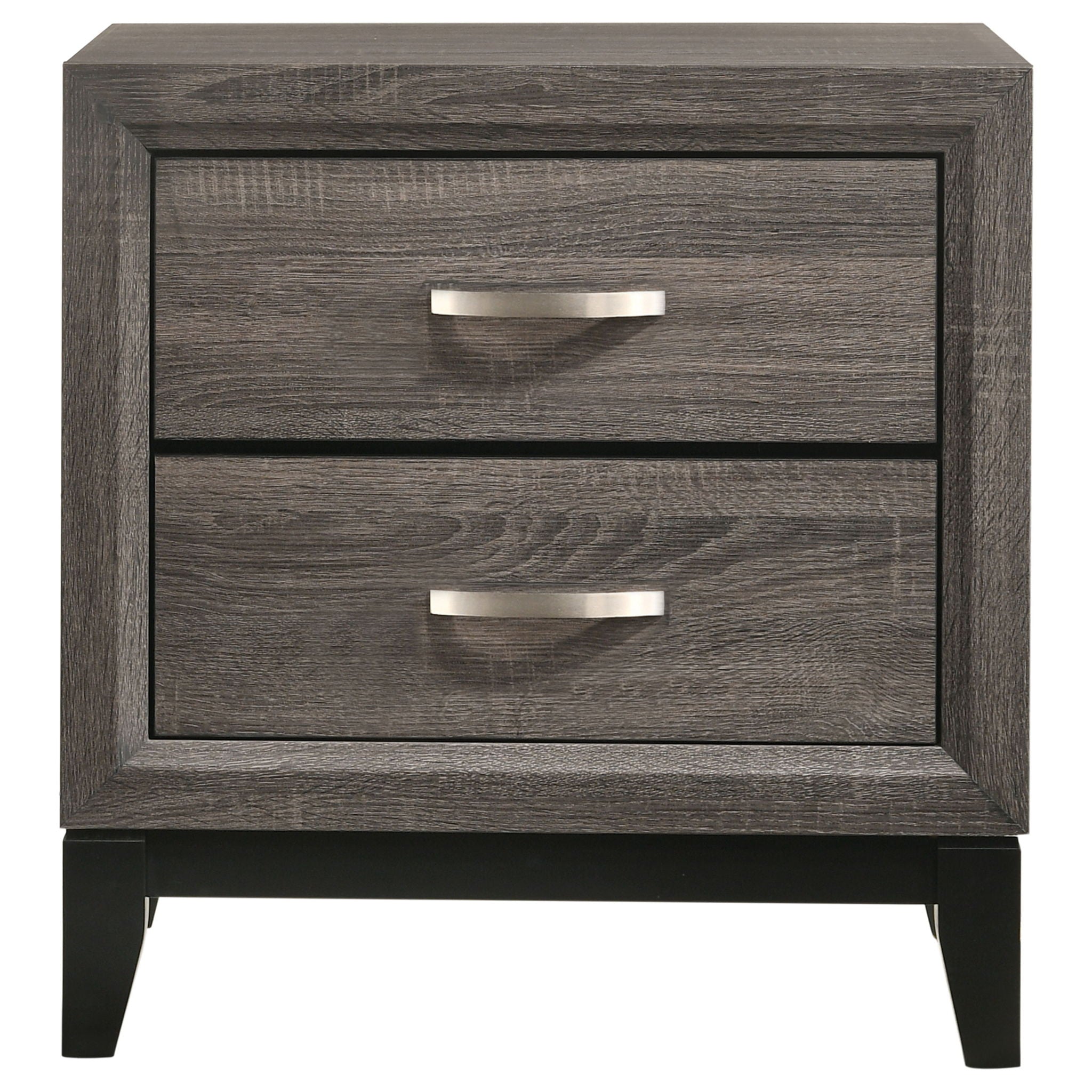 Watson Four-piece California King Bedroom Set Grey Oak