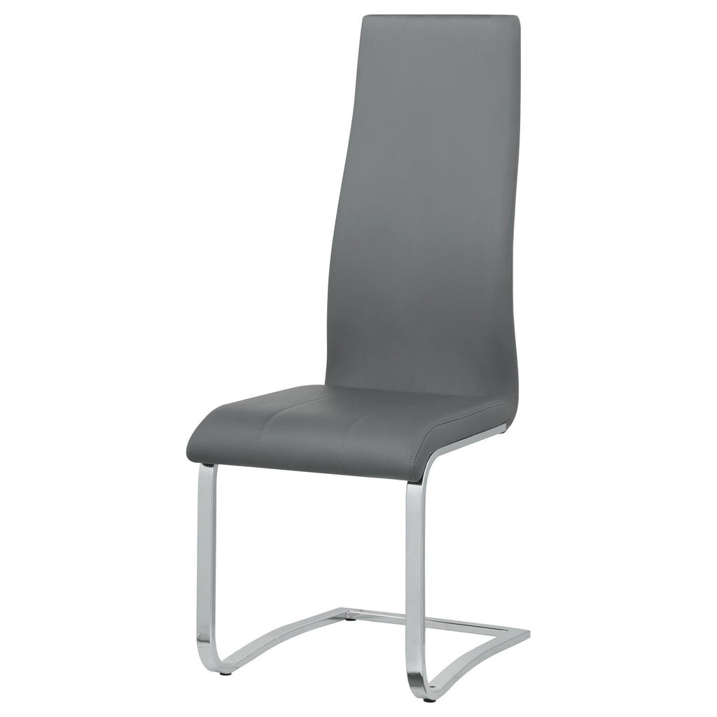 High Back Side Chairs Dining Chairs With Padded Upholstery (Set of 4)