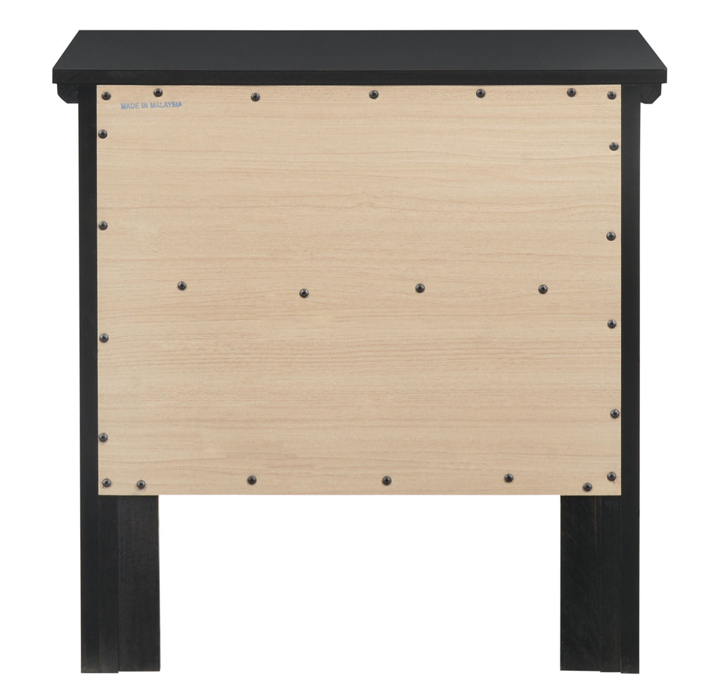 English Dovetailed Drawers Nightstand
