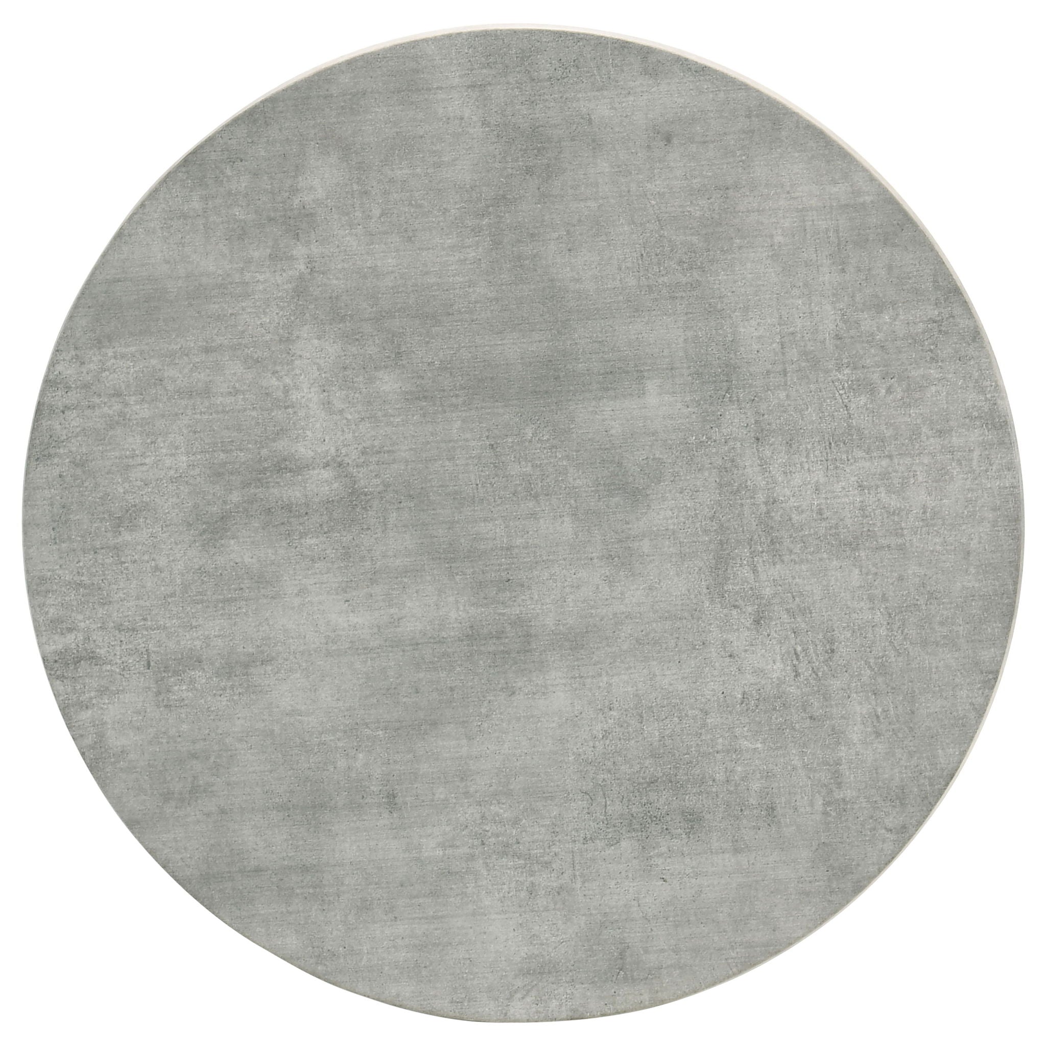 Hadi 2-piece Round SmartTop Coffee and End Table Set Cement