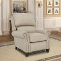 Churchill - Push Thru The Arm Recliner - Cabernet