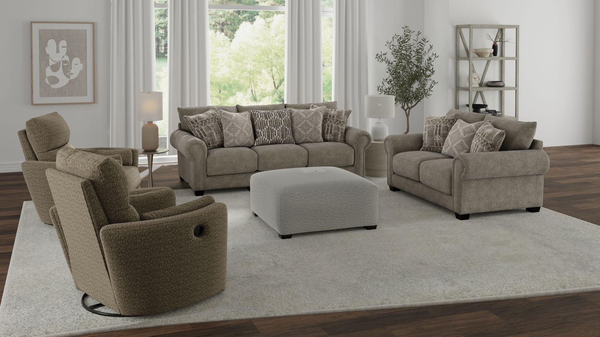 Barrett - Sofa - Stone