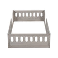 Platform Bed With Guardrail