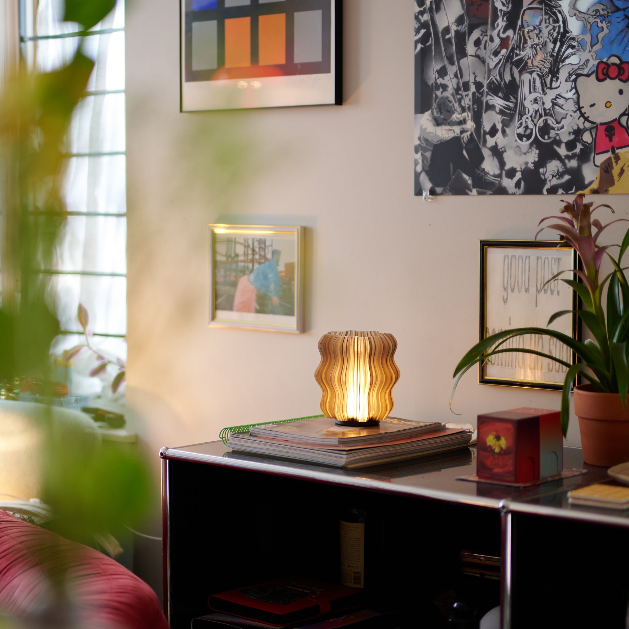 Mini Wavy Lamp
