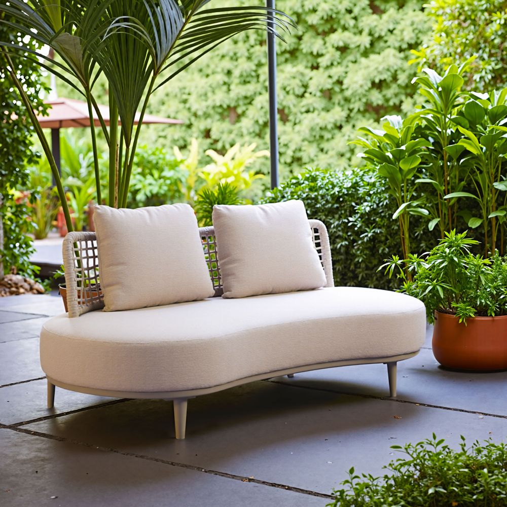 Ruhe Olefin Fabric Outdoor Sofa