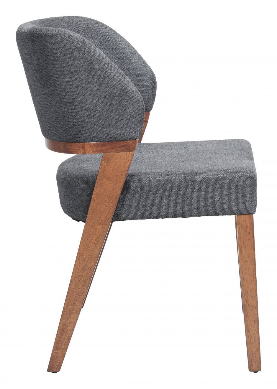 Sunobu Grey Fabric Dining Chair 2PC
