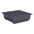 Tien Aluminum Square Side Table