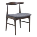 Tuzka Grey Fabric Dining Chair 2PC