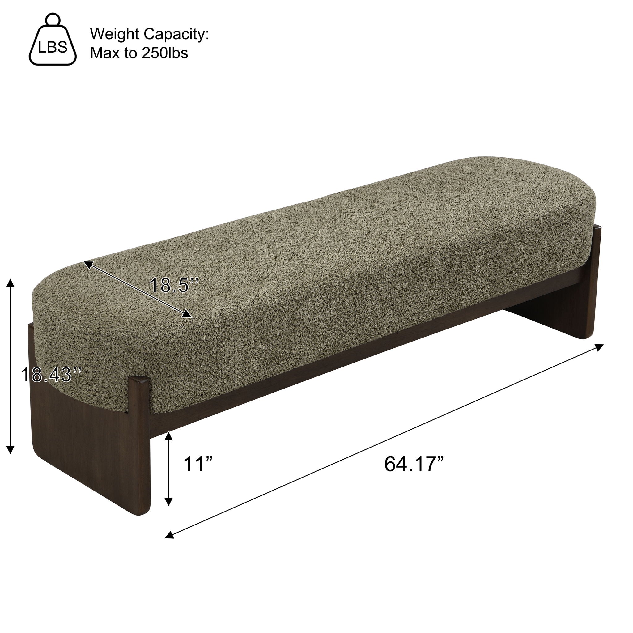 Loop Yarn Ottoman