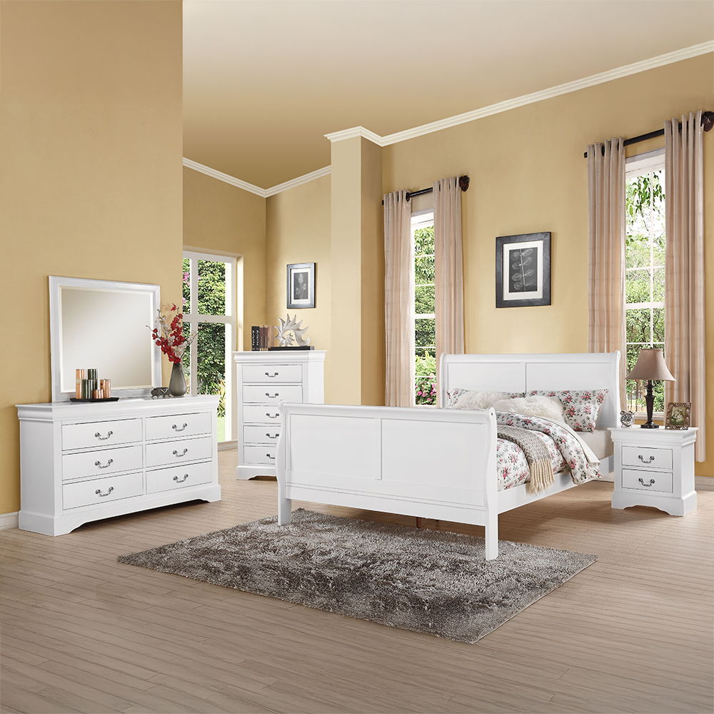 Louis Philippe III - Bed (FB 34"H)