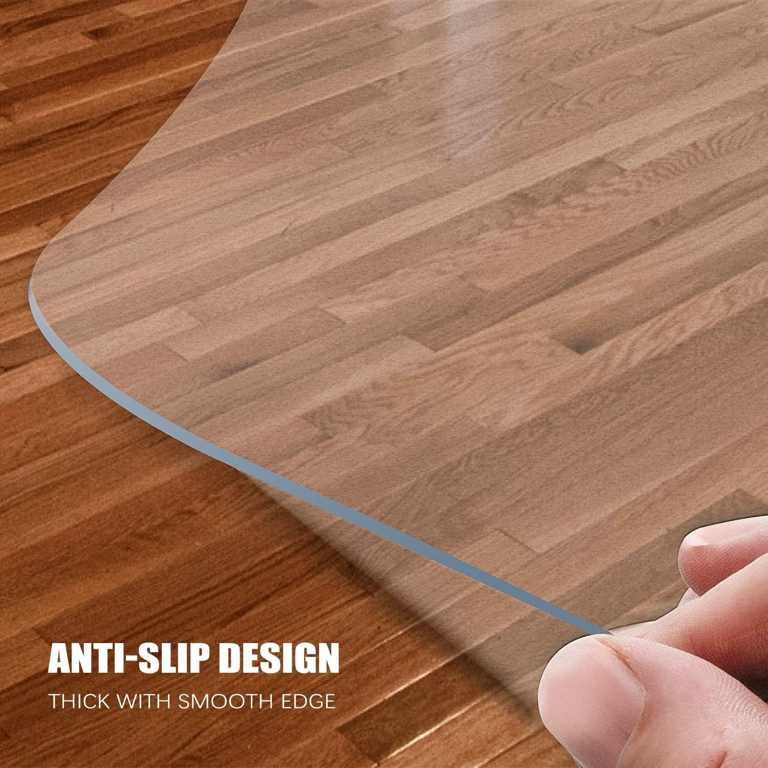 Clear Chair Mat 36 By 48 For Hard Floors Office Home