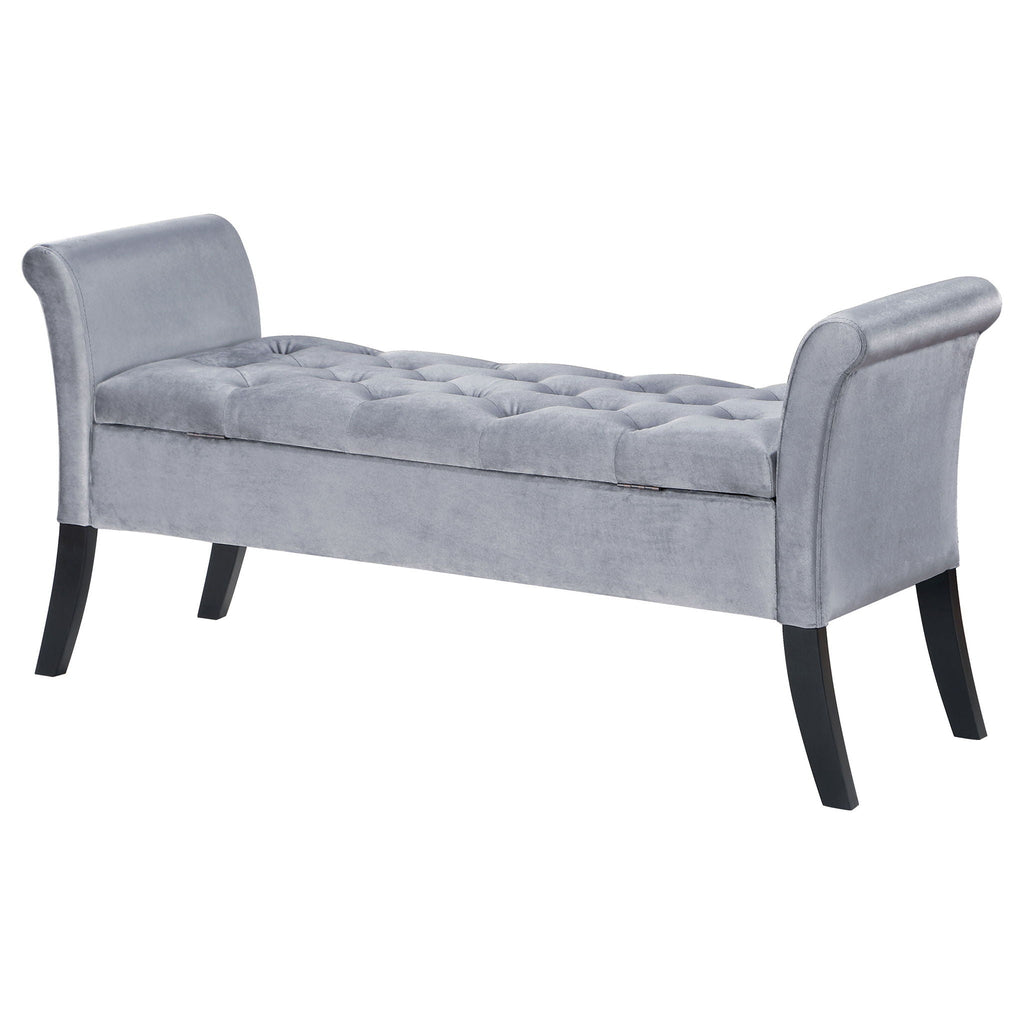 Pasley - Rolled Arm Storage Bench